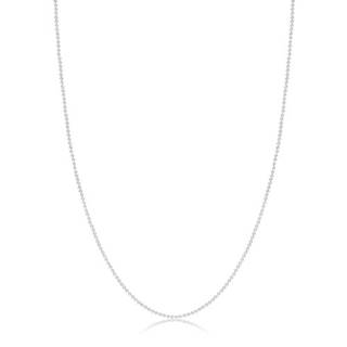 Lesklý náhrdelník zo striebra 925 - známka s nápisom "love", guličková retiazka